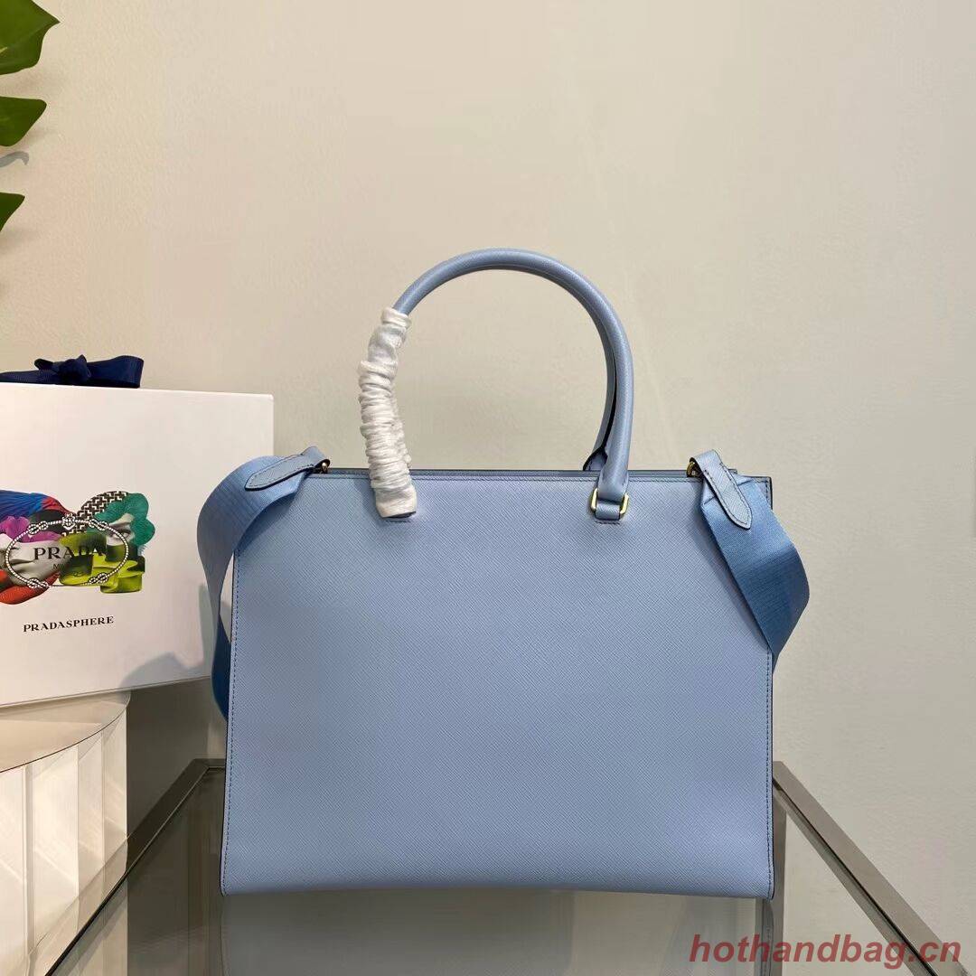 Prada Kristen Saffiano bag 1BD355 sky blue