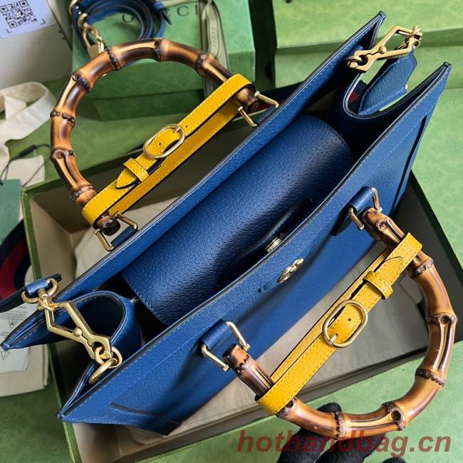 Gucci Diana medium tote bag 678842 Royal blue