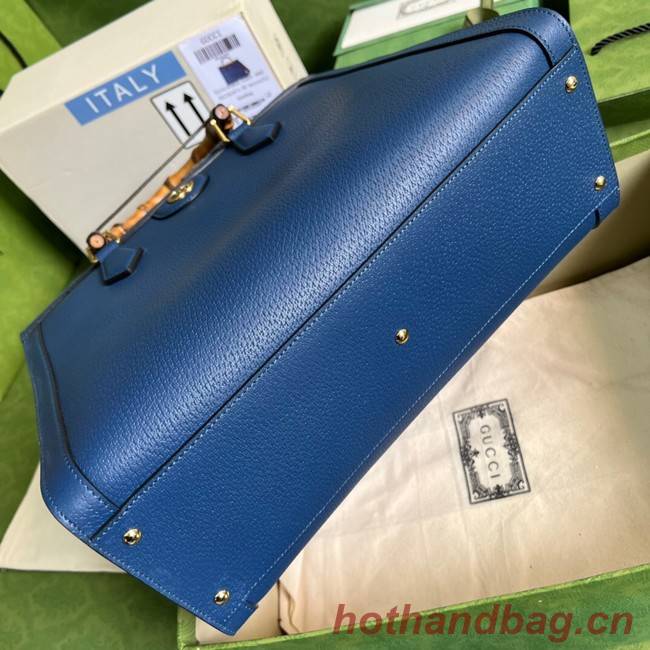 Gucci Diana medium tote bag 678842 Royal blue