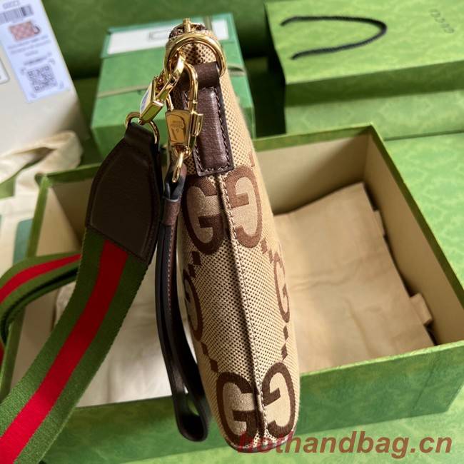 Gucci Jumbo GG shoulder bag 699130 brown