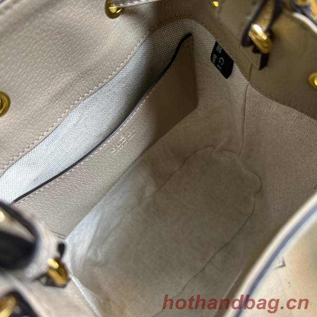Gucci Ophidia small GG bucket bag 550621 Beige
