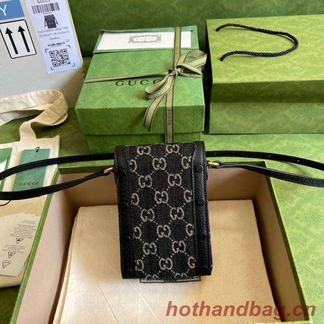Gucci Horsebit 1955 mini bag 625615 black