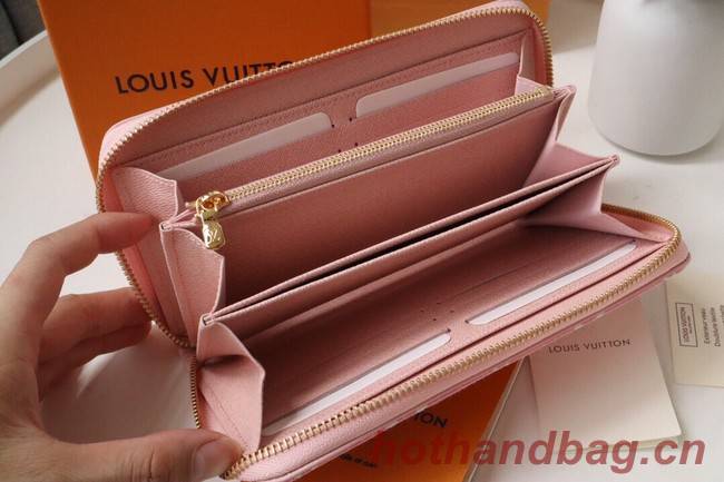 Louis Vuitton ZIPPY wallet M81226 Cherry Blossom powder