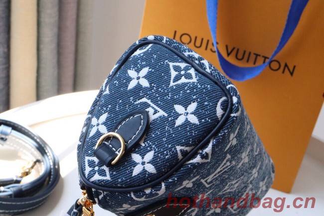 Louis Vuitton NANO SPEEDY M81213 blue
