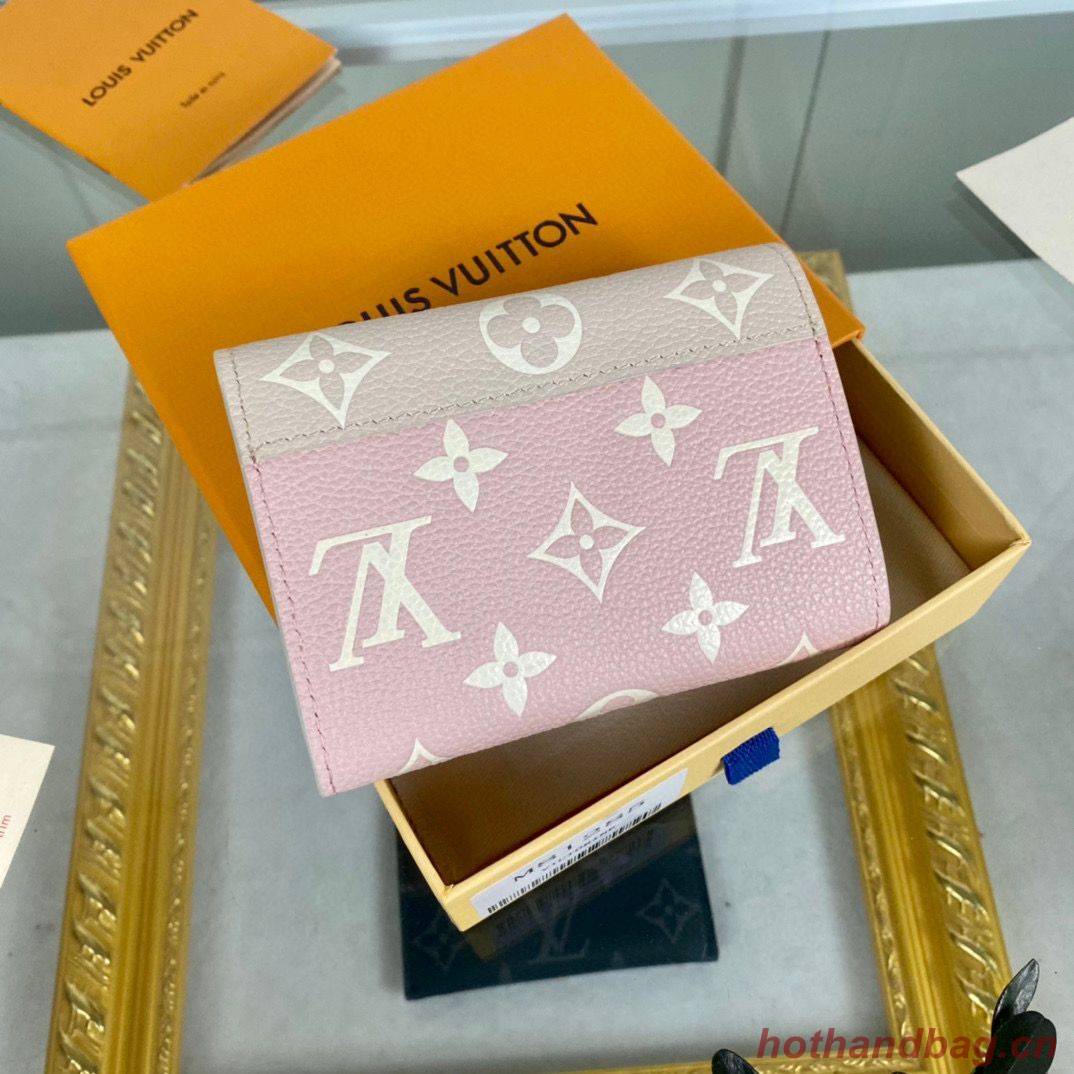 Louis Vuitton VICTORINE WALLET M81289 Pink&Yellow
