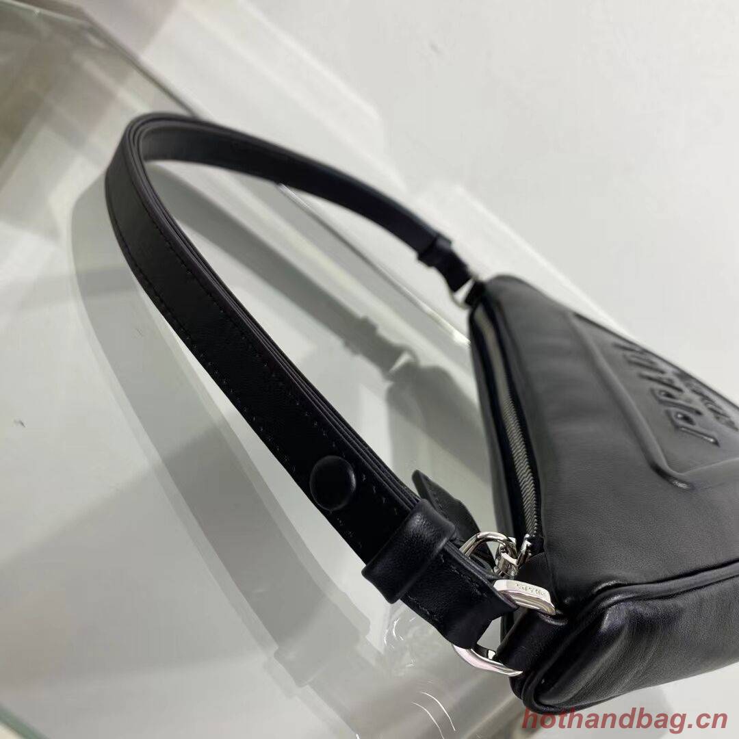 Prada Padded nappa leather handbag 1BE003 black