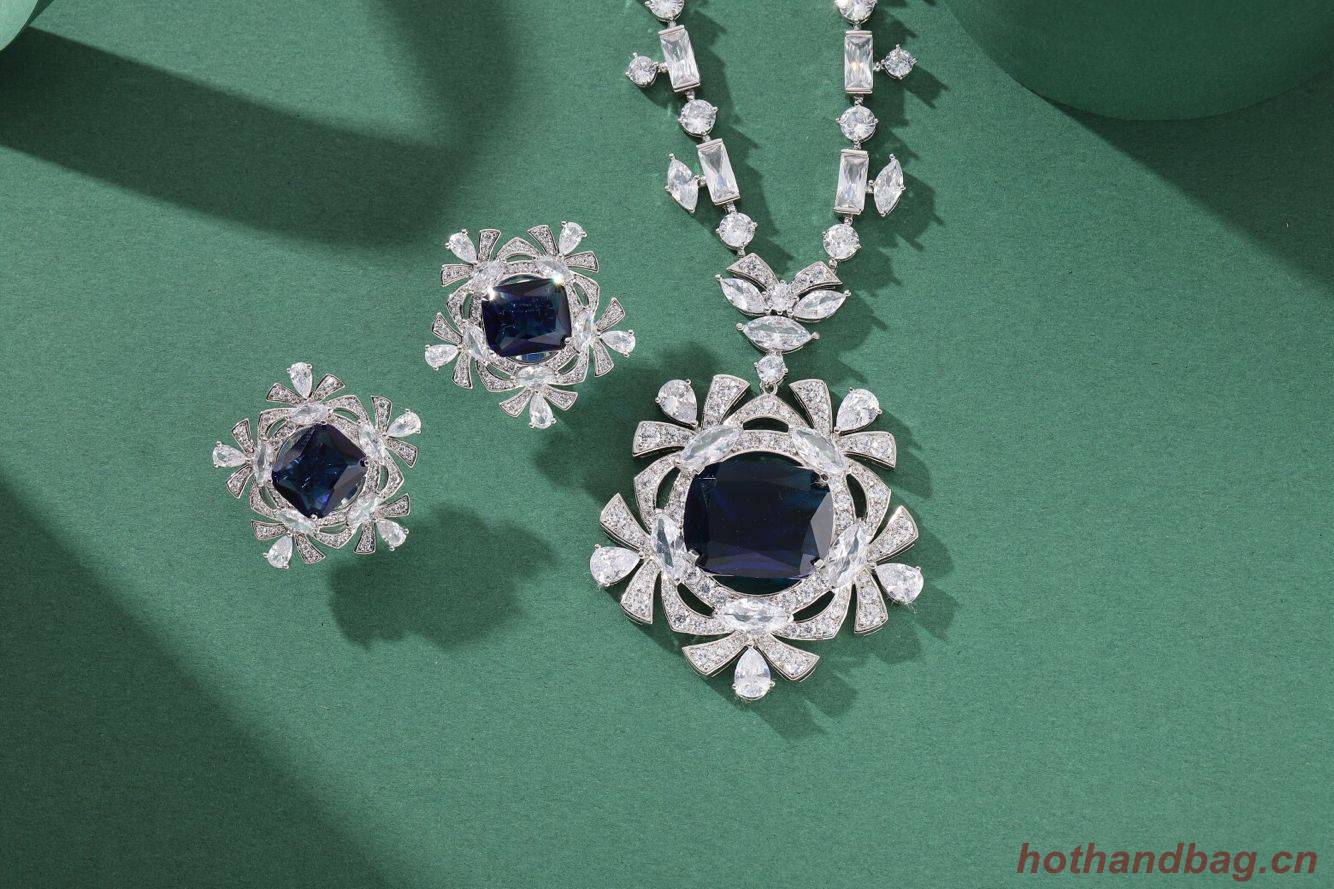 BVLGARI Necklace & Earrings One Set BNE11238