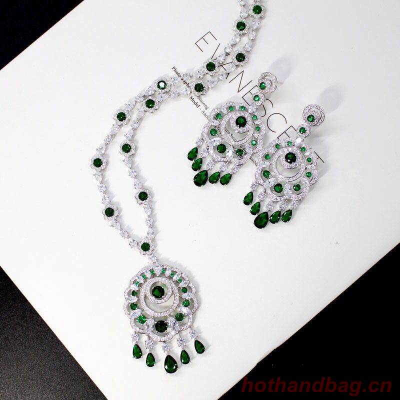 BVLGARI Necklace & Earrings One Set BNE11240