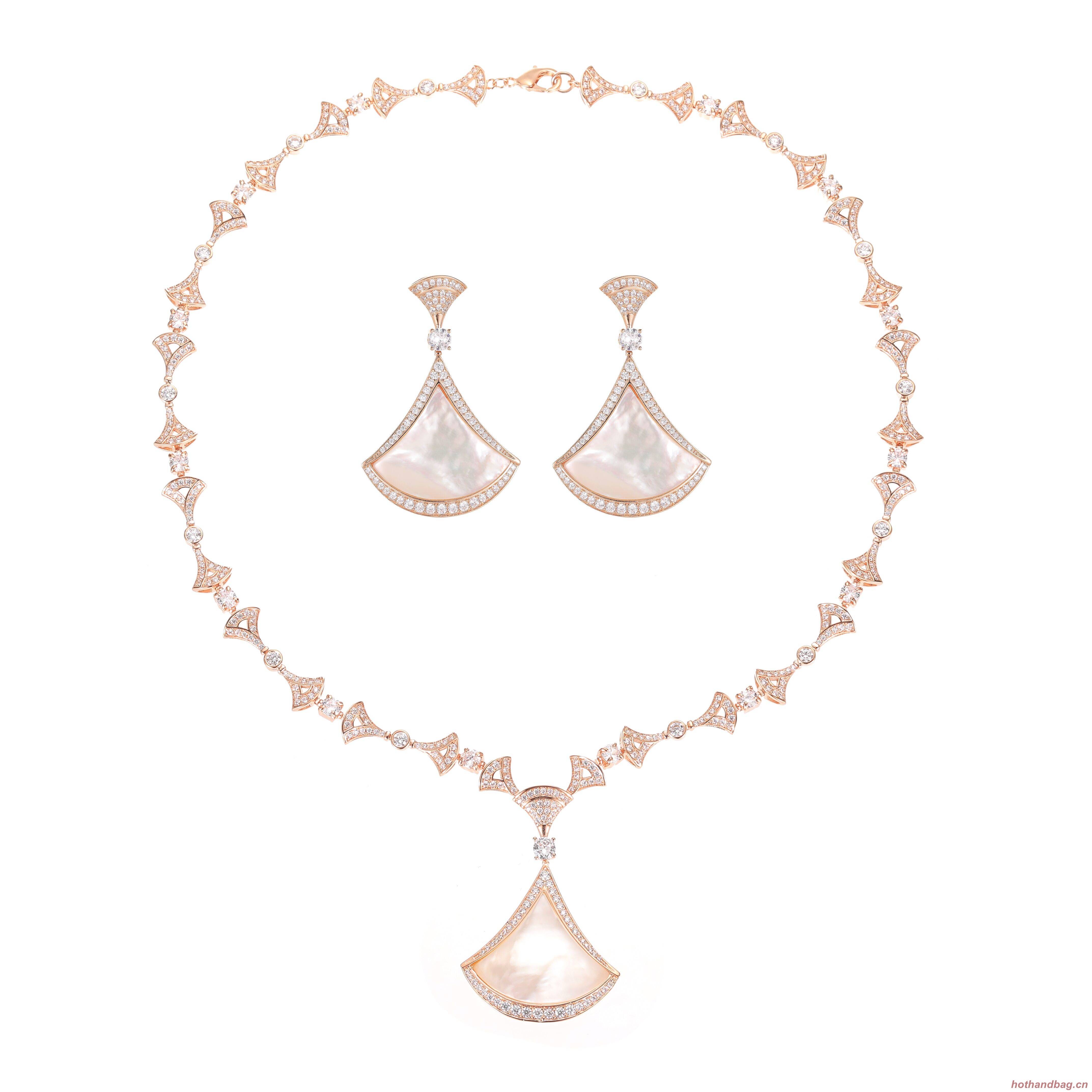 BVLGARI Necklace & Earrings One Set BNE11250