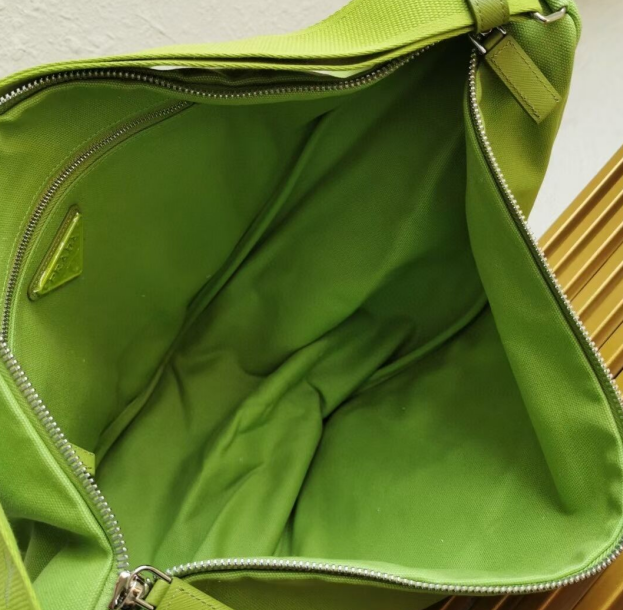 Prada Re-Nylon large shoulder bag 2EV077 green