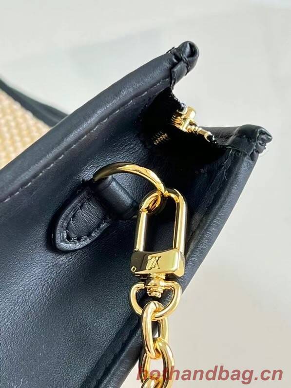 Louis Vuitton TOILETRY POUCH ON CHAIN M81366 black