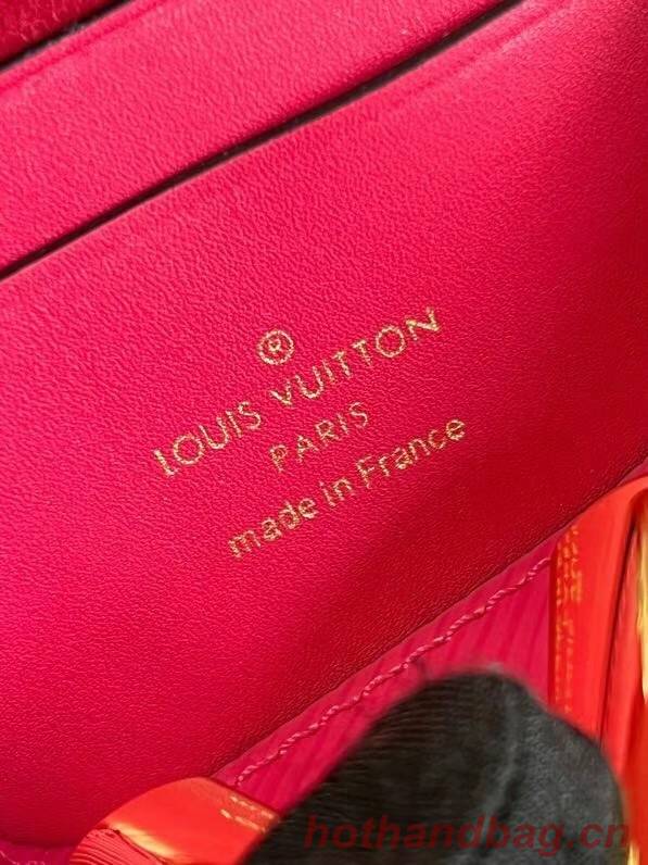 Louis Vuitton TWIST PM M59886 Black / Fuchsia