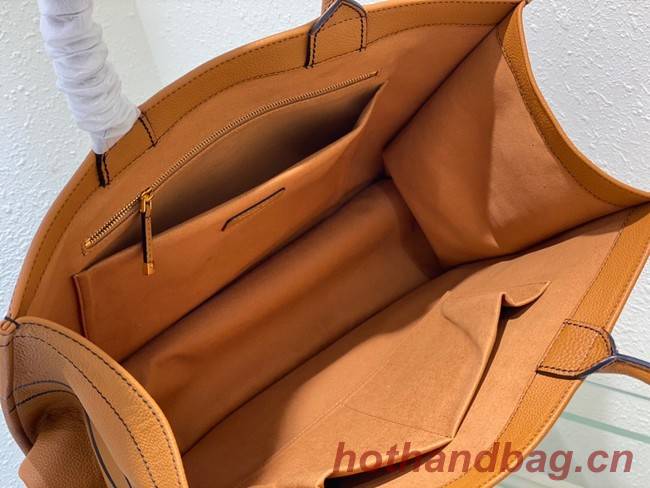 DIOR large leather tote Bag C1286-33 brown