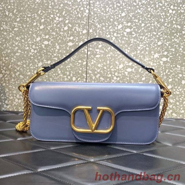 VALENTINO GARAVANI Loco Calf leather bag 2B0K30 blue