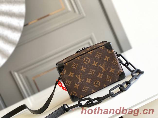 Louis Vuitton Original Monogram Canvas Zipper Clutch bag M68906 black&brown