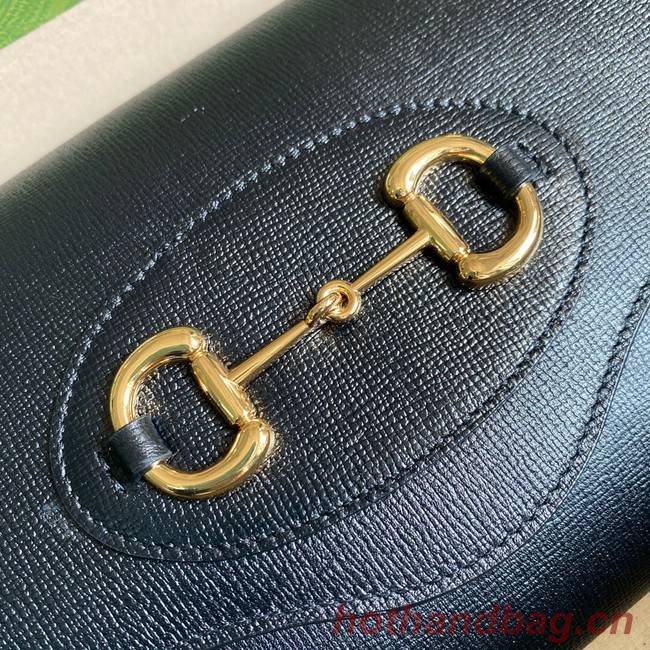 Gucci Horsebit 1955 small bag 677286 black
