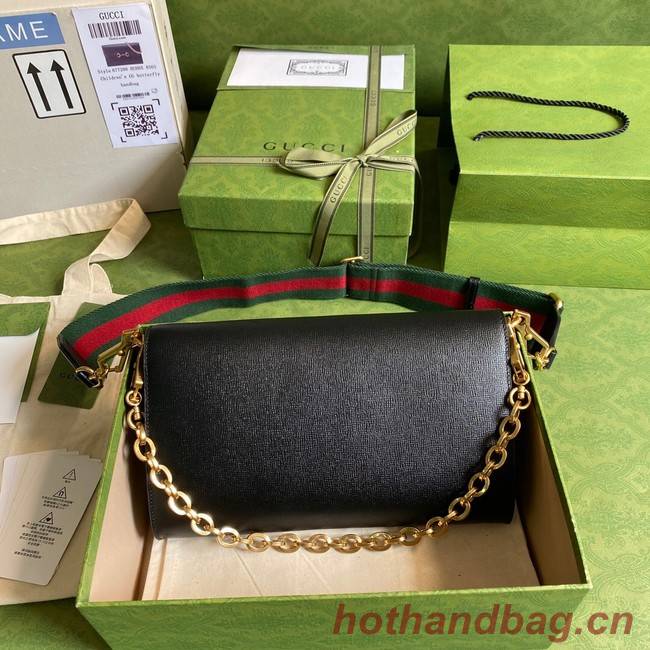 Gucci Horsebit 1955 small bag 677286 black