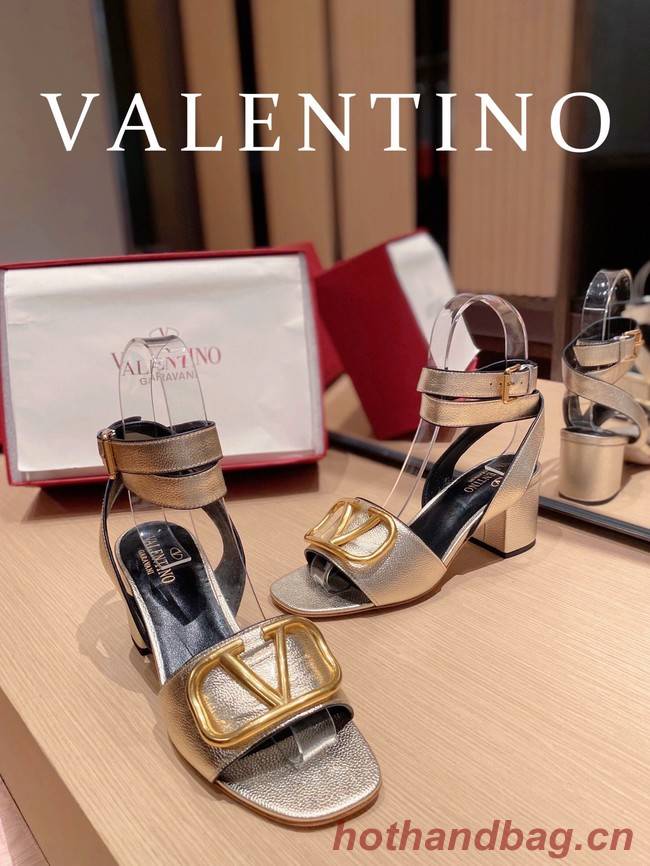 Valentino Sandals 91106-7 Heel 6.5CM
