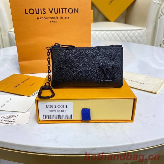 Louis Vuitton KEY POUCH M81031 black