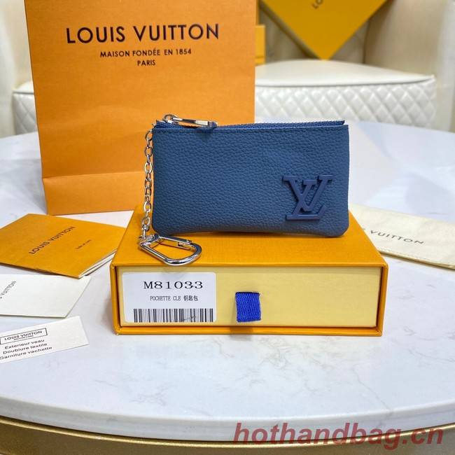Louis Vuitton KEY POUCH M81031 blue