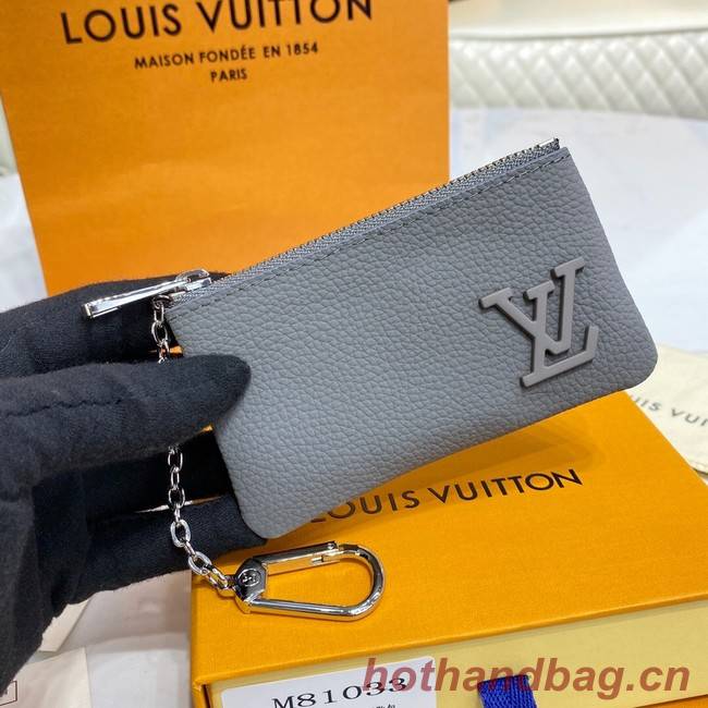 Louis Vuitton KEY POUCH M81031 gray
