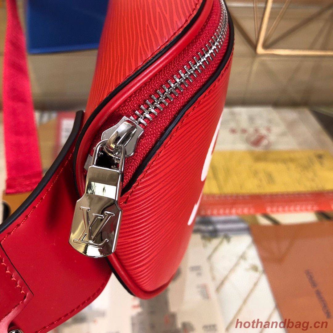 Louis Vuitton Original EPI Leather Supreme Belt Bag M41810 Red