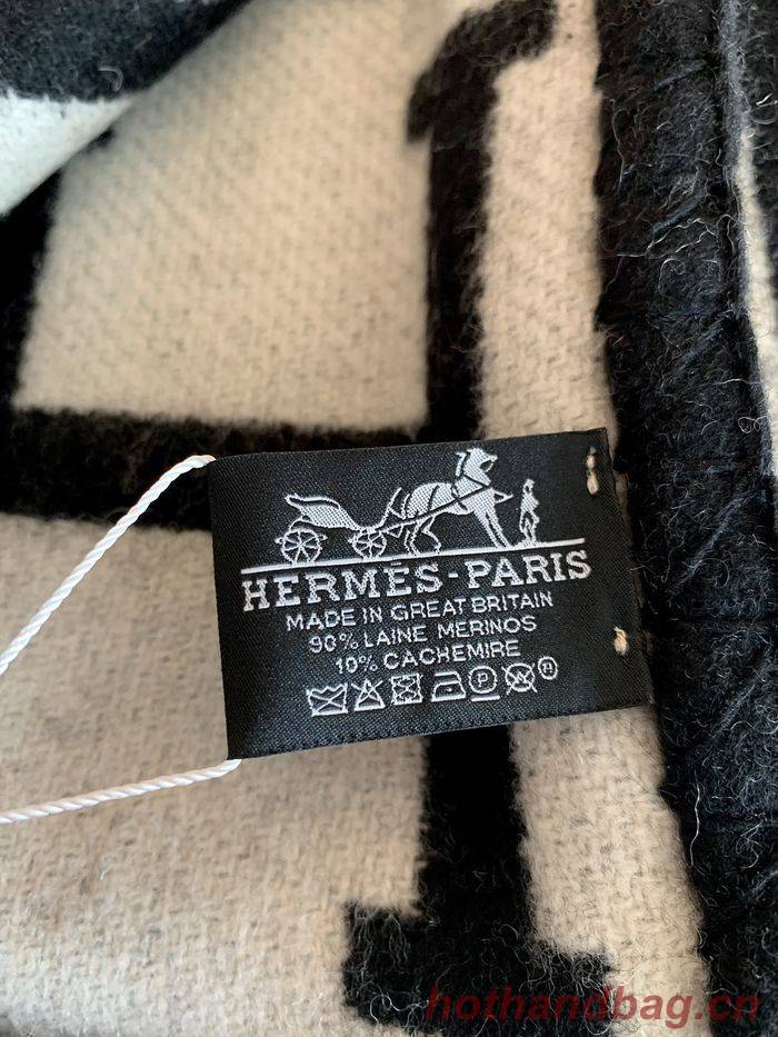 Hermes Lambswool&Cashmere Shawl&Blanket HMB00005