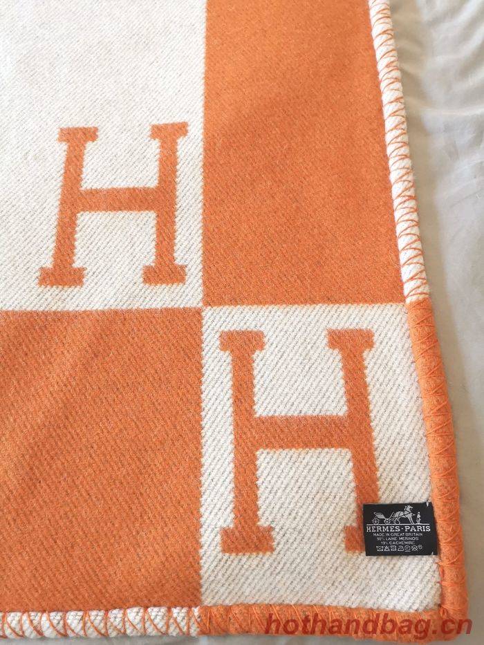 Hermes Lambswool&Cashmere Shawl&Blanket HMB00011
