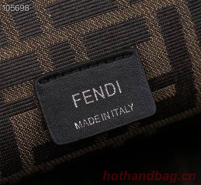 Fendi First Medium Leather bag with multicolor inlay 8BP127A multicolor
