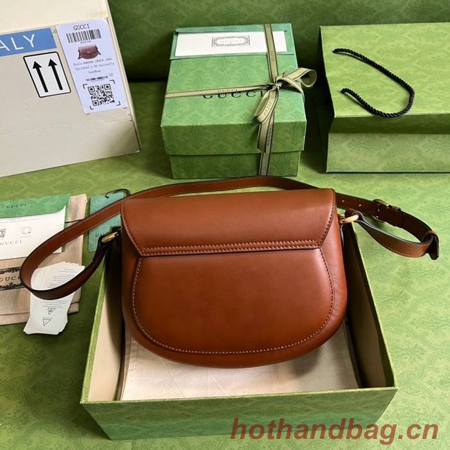 Gucci Horsebit 1955 shoulder bag 675923 brown