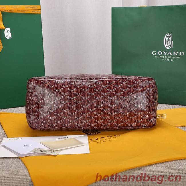 Goyard Calfskin Leather hobo bag G9983 Wine
