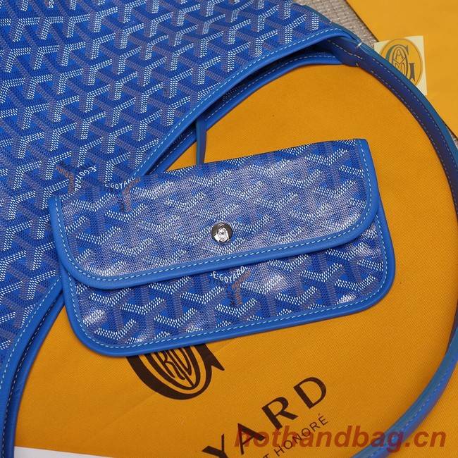 Goyard Calfskin Leather hobo bag G9983 blue