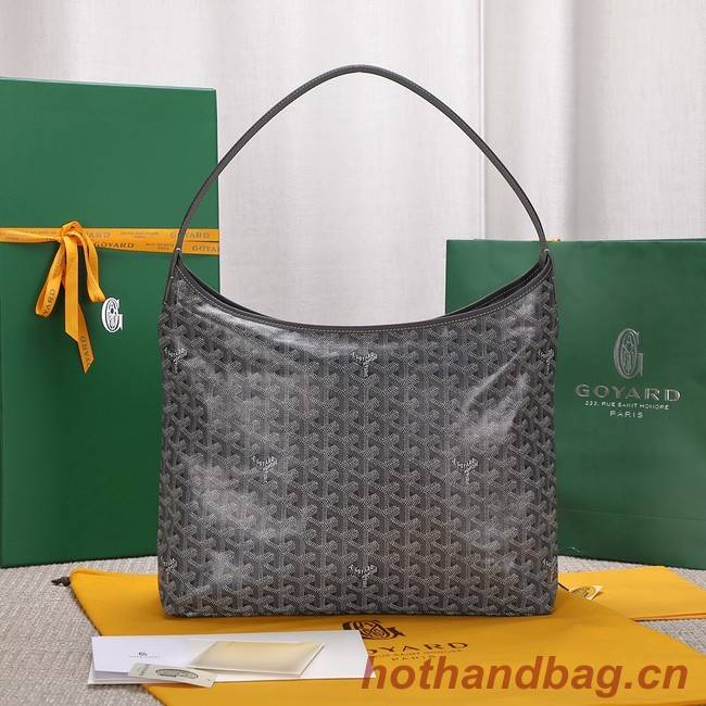 Goyard Calfskin Leather hobo bag G9983 gray