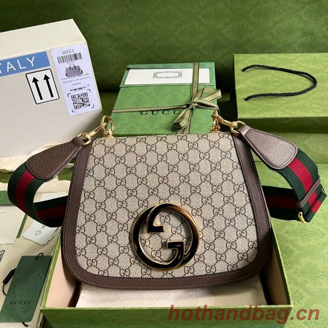 Gucci Blondie medium shoulder bag 699210 Brown