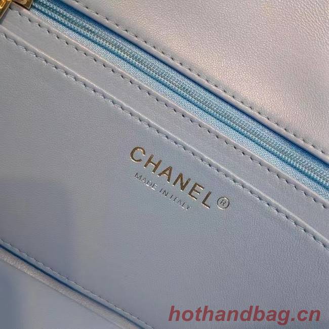 Chanel CLASSIC HANDBAG A01116 black& gold