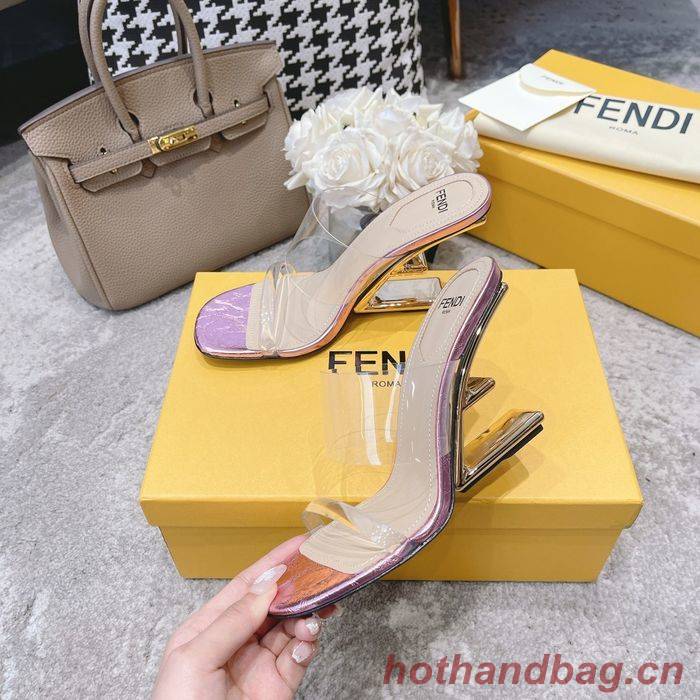 FENDI Shoes FDS00023 Heel 9CM