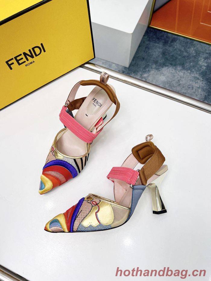 FENDI Shoes FDS00050 Heel 8.5CM