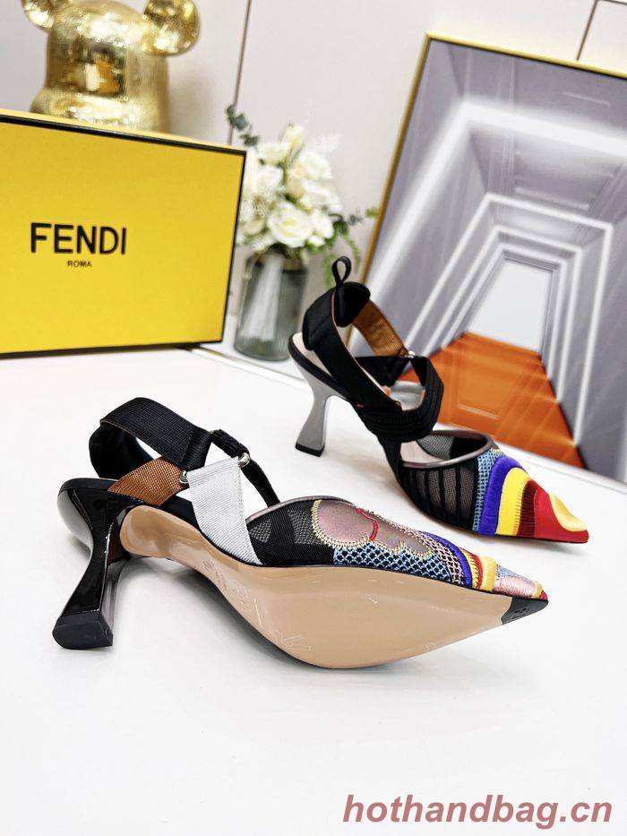 FENDI Shoes FDS00051 Heel 8.5CM