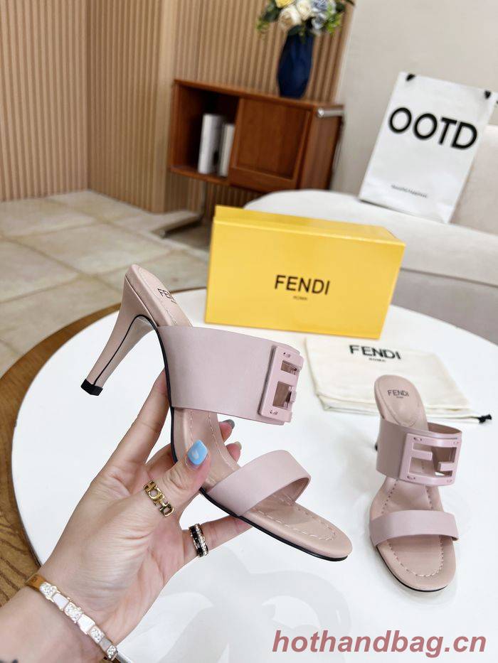FENDI Shoes FDS00056 Heel 8CM