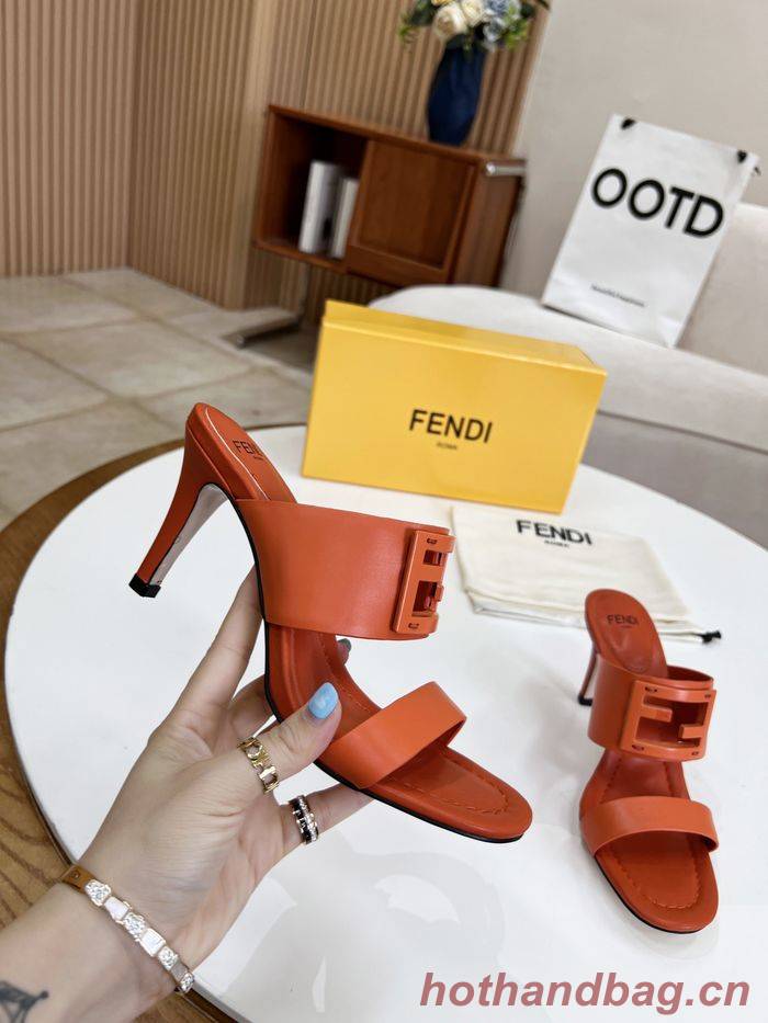 FENDI Shoes FDS00060 Heel 8CM