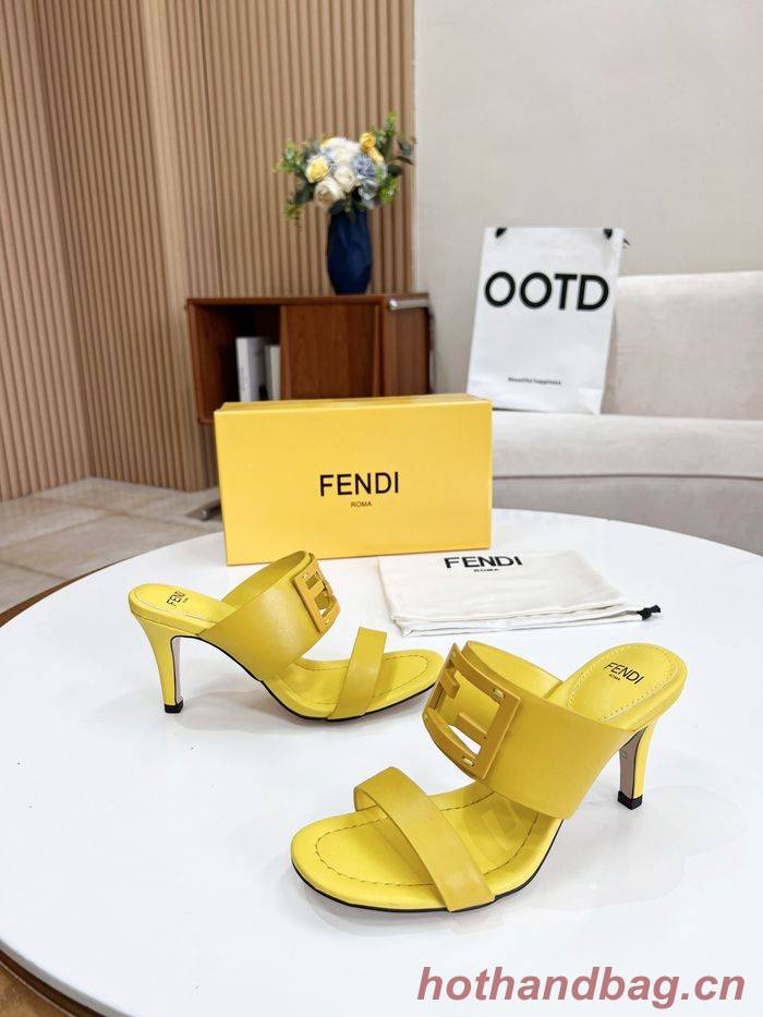 FENDI Shoes FDS00061 Heel 8CM