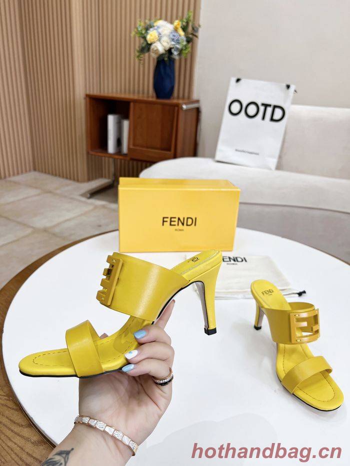 FENDI Shoes FDS00061 Heel 8CM