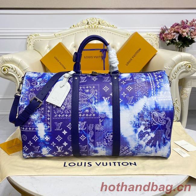 Louis Vuitton KEEPALL 50B M20558 Blue