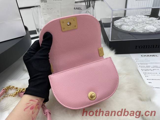 CHANEL MESSENGER BAG MINI BOY AS3351 pink