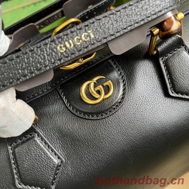 Gucci Diana medium tote bag 655663 black