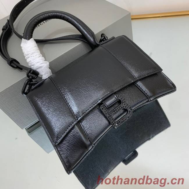 Balenciaga HOURGLASS SMALL TOP HANDLE BAG 59353 black