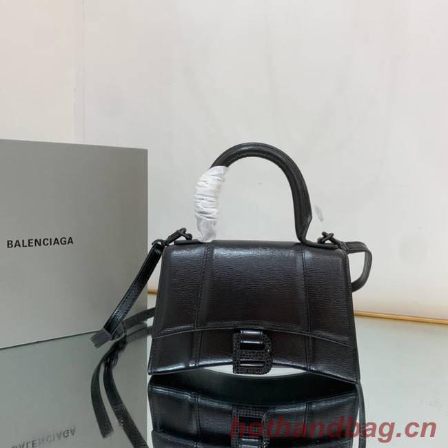 Balenciaga HOURGLASS SMALL TOP HANDLE BAG 59353 black