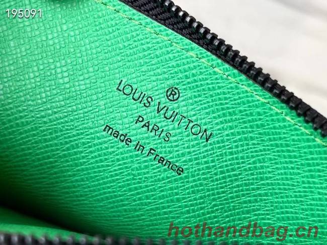Louis Vuitton COIN CARD HOLDER M81627 green