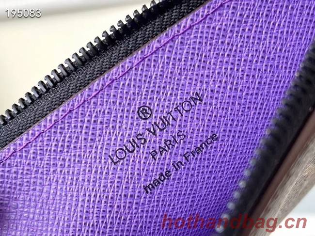 Louis Vuitton COIN CARD HOLDER M81627 purple