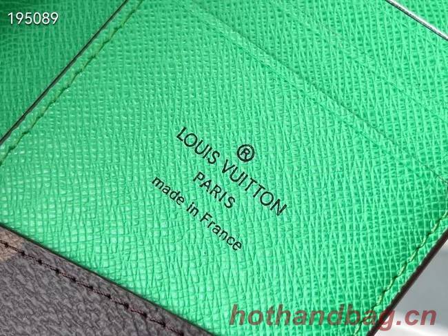 Louis Vuitton POCKET ORGANIZER M81535 green
